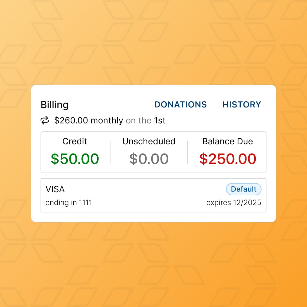 Payment processing software services daxko