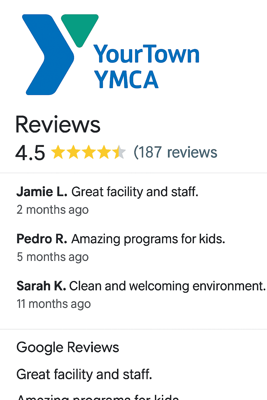 google reviews