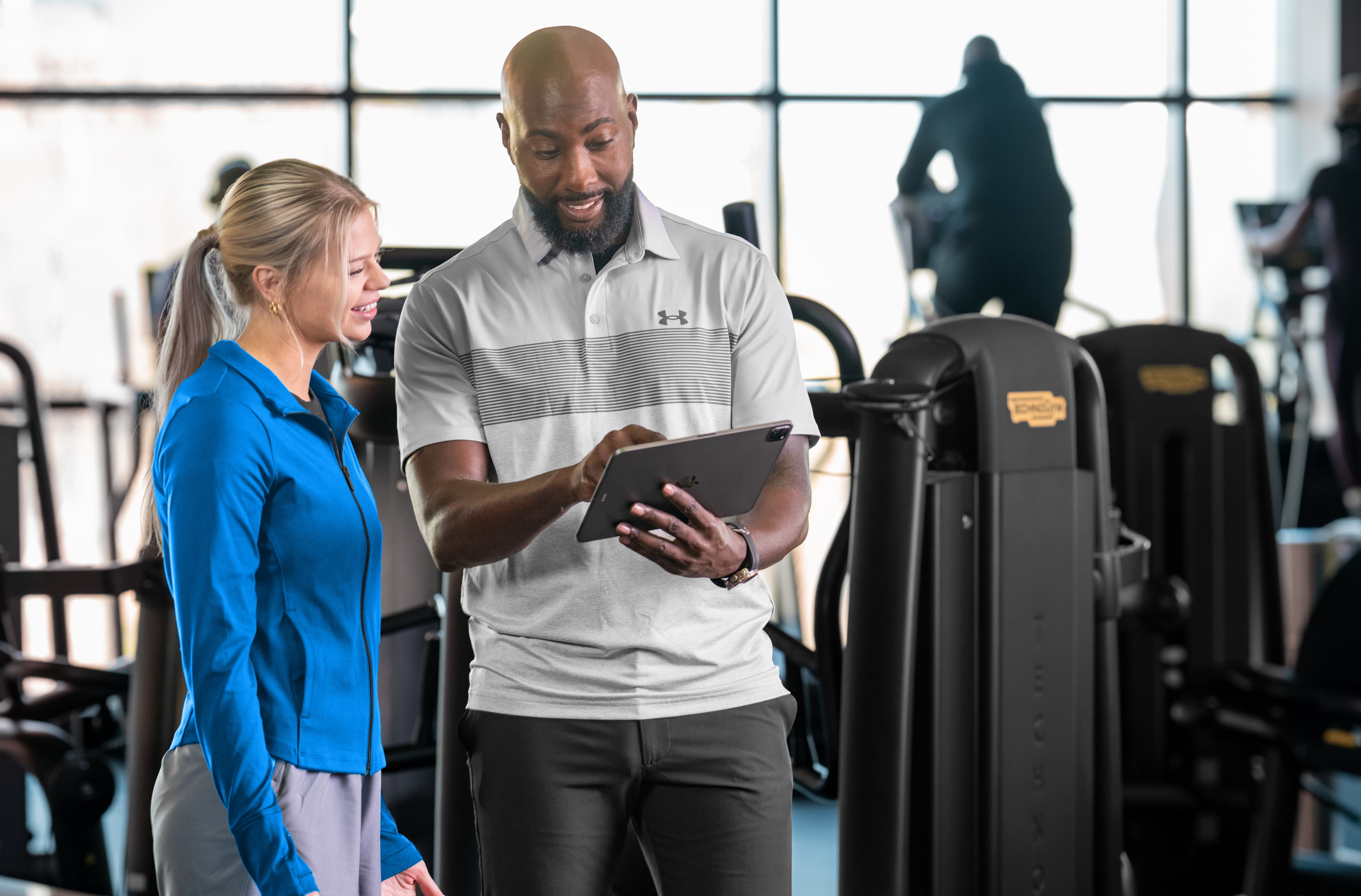 Nonprofit board using CRM tools to review membership data and strategic plans