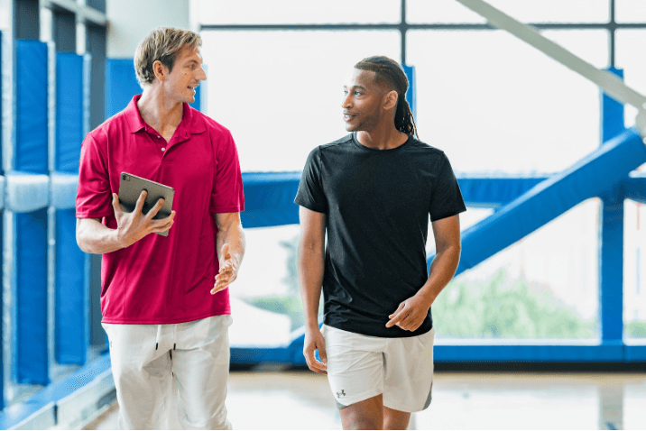 YMCA facility supporting community members through fitness, coaching, and wellness programs for long-term health