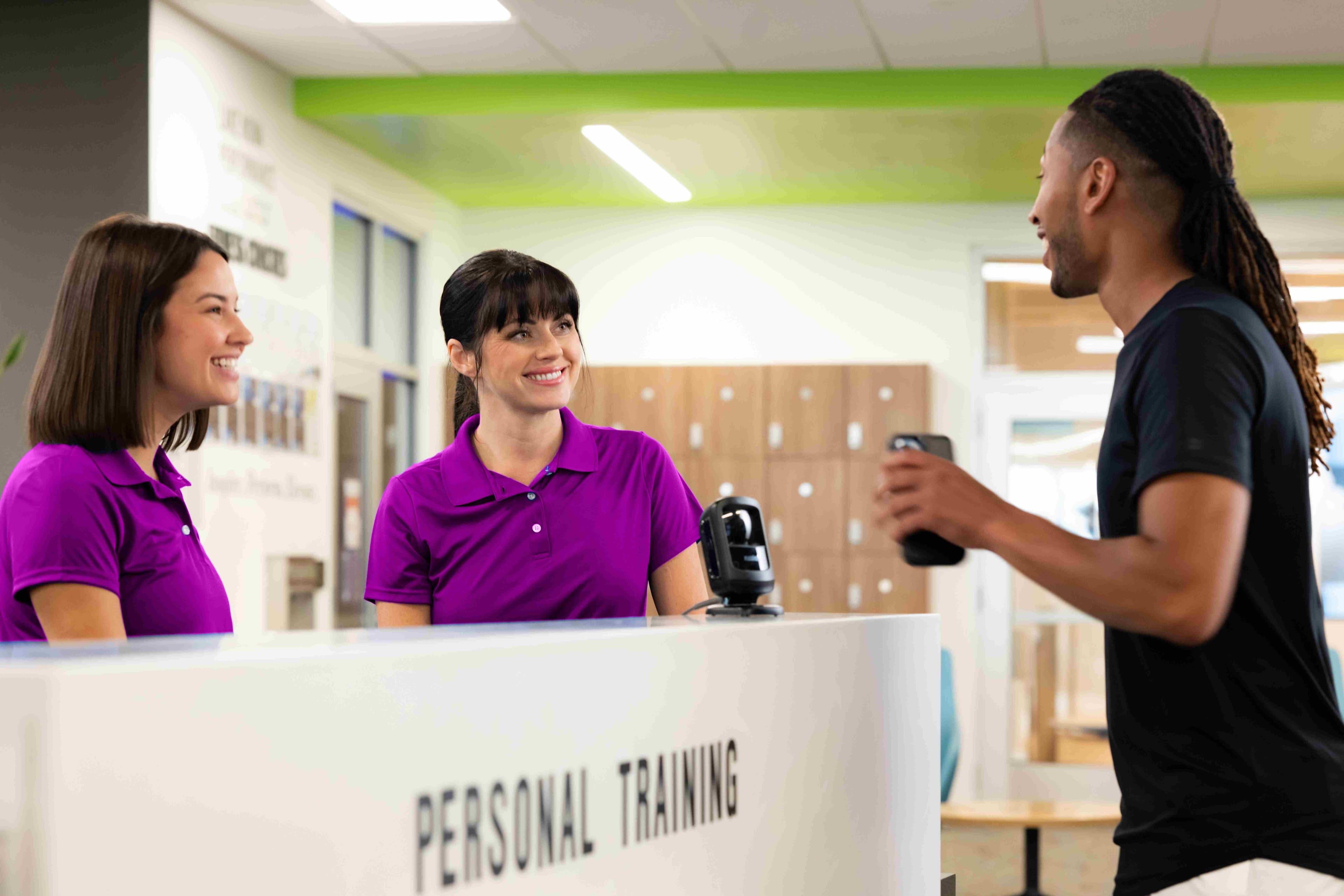Nonprofit staff managing memberships and program operations inside Daxko Core
